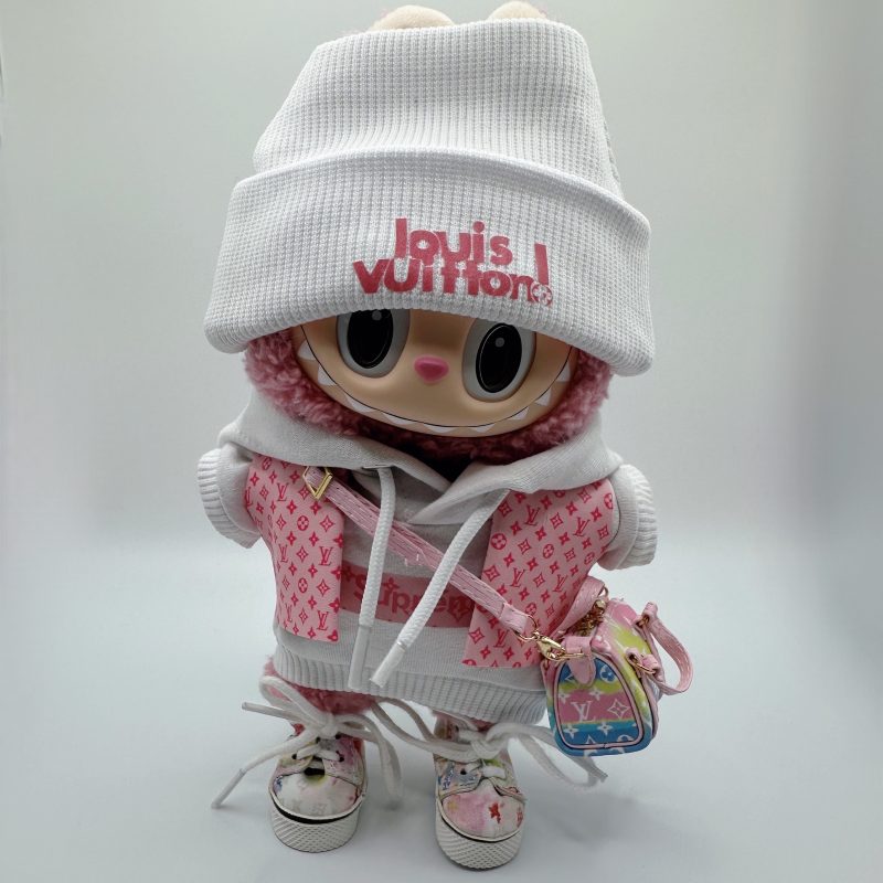 Labubu LV Pink Monogram Explorer Complete Set - Image 7