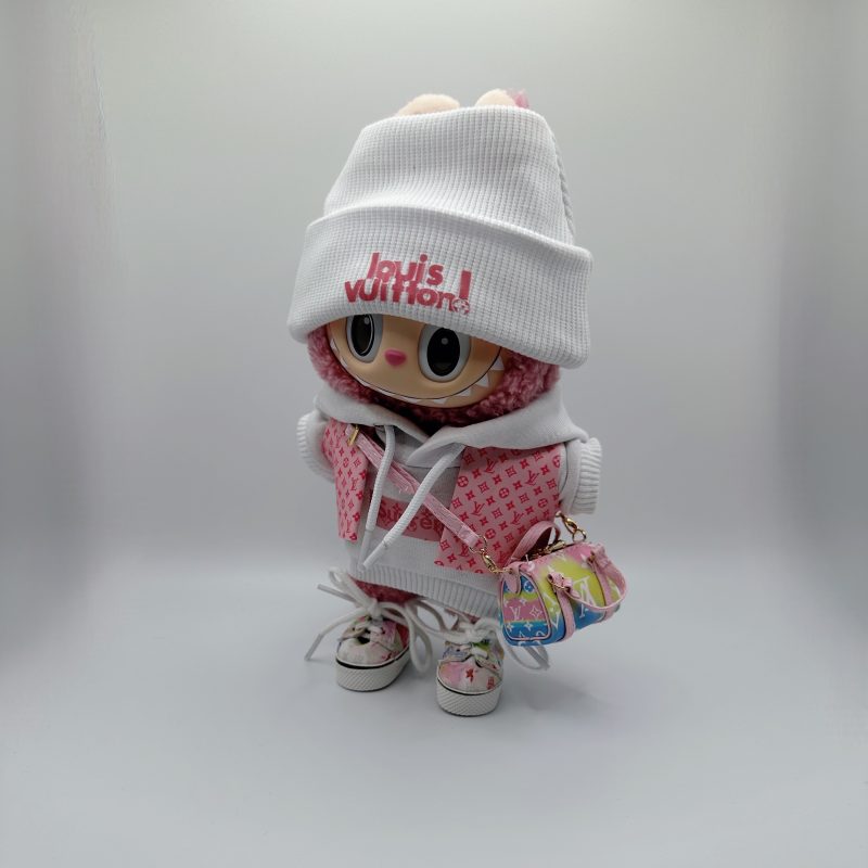 Labubu LV Pink Monogram Explorer Complete Set - Image 5