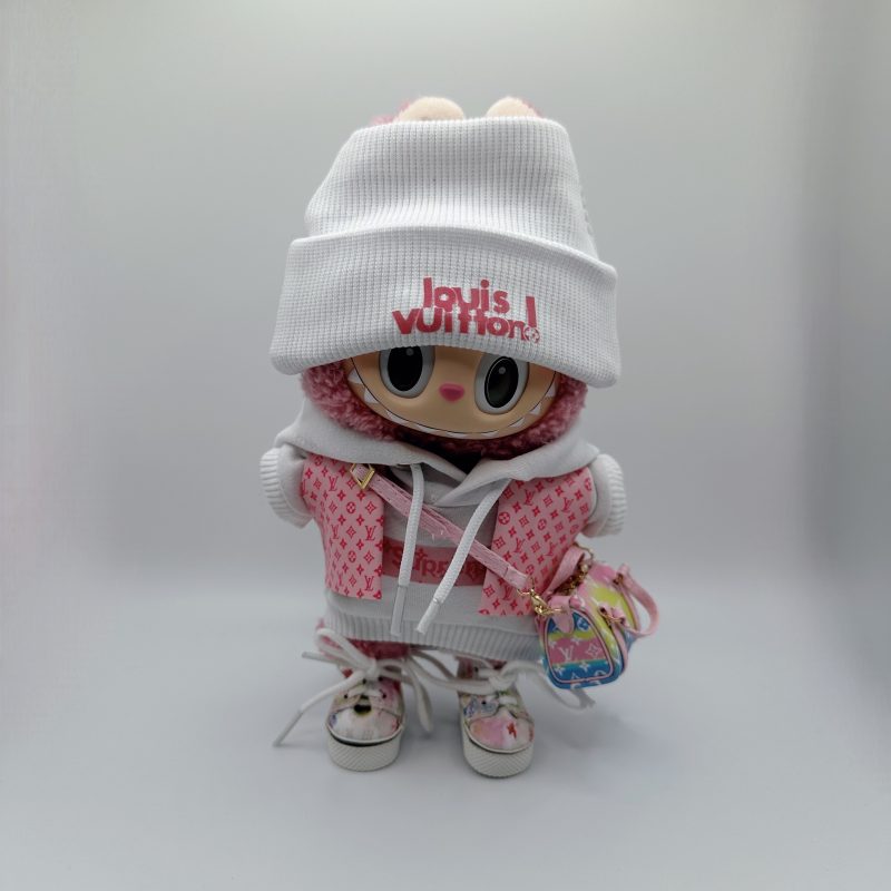 Labubu LV Pink Monogram Explorer Complete Set