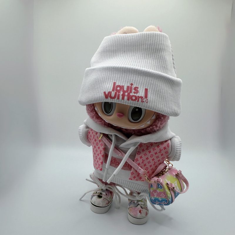 Labubu LV Pink Monogram Explorer Complete Set - Image 4
