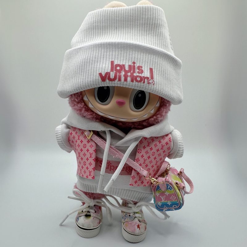 Labubu LV Pink Monogram Explorer Complete Set - Image 3