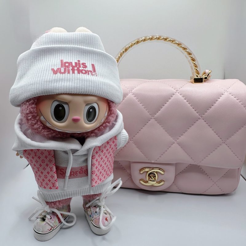 Labubu LV Pink Monogram Explorer Complete Set - Image 2
