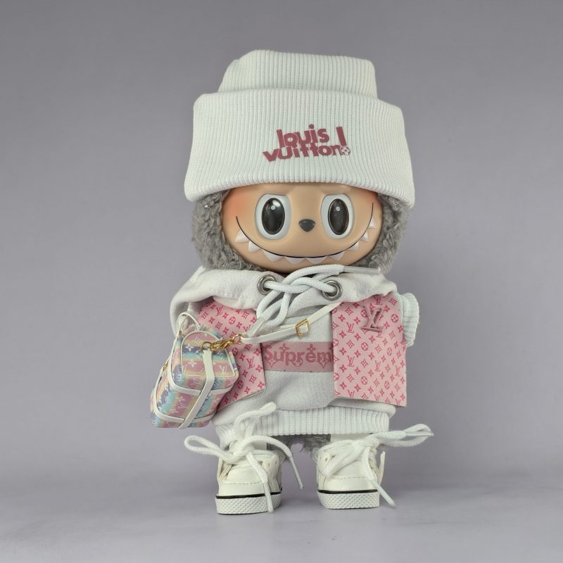 Labubu LV Pink Monogram Explorer Set