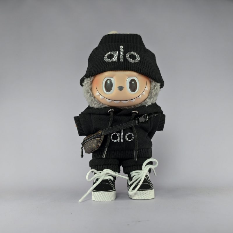 Labubu ALO Streetwear Hoodie Set