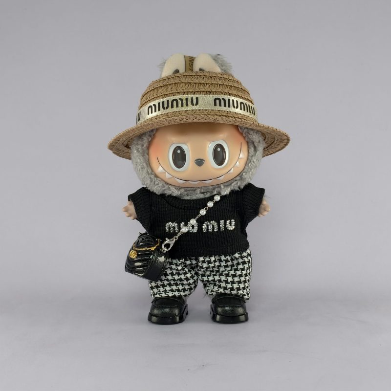 Labubu MiuMiu-Inspired Chic Set