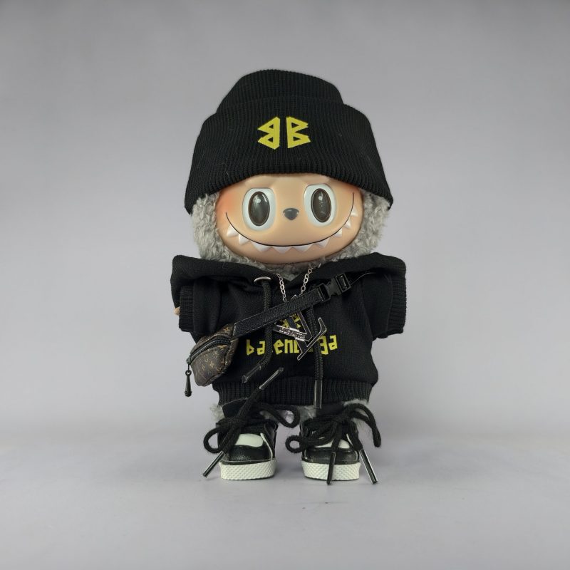Labubu Balenciaga-Inspired Streetwear Sporty Suit