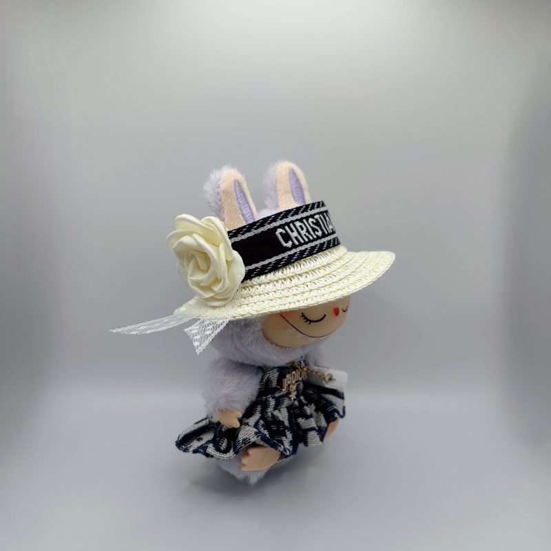 Labubu Dior Classical Timeless Pattern Dress Complete Set - Image 4